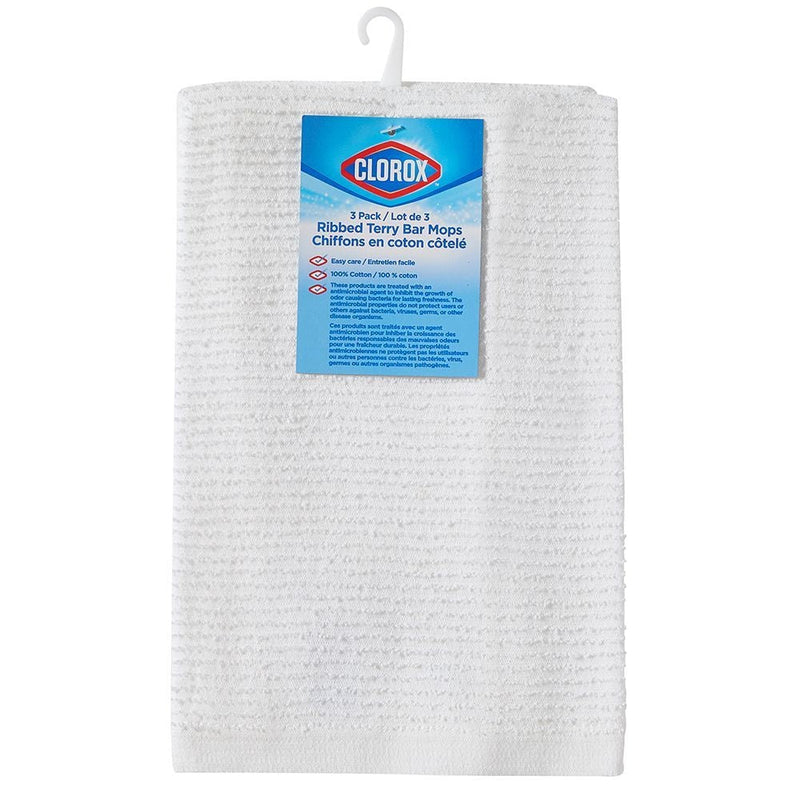 Ribbed Terry Bar Mop Kitchen Set, 16-in x19-in, 3-pk C1873