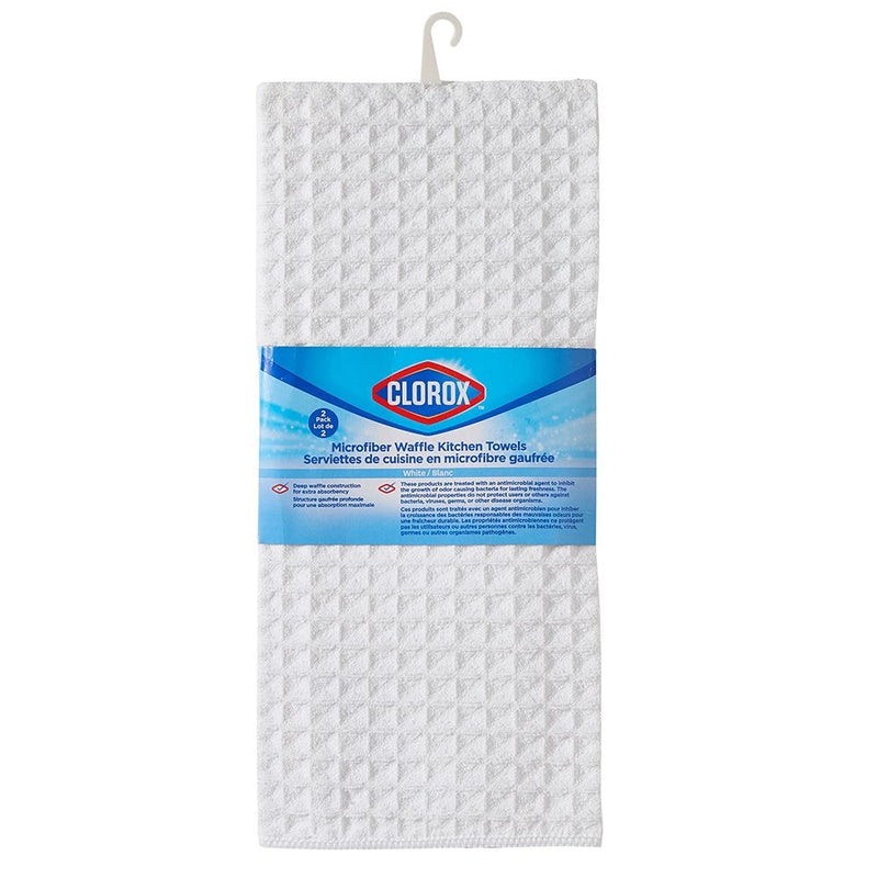 Waffle Microfiber Towel Kitchen Set, 16-in x 26-in, 2-pk Q9473