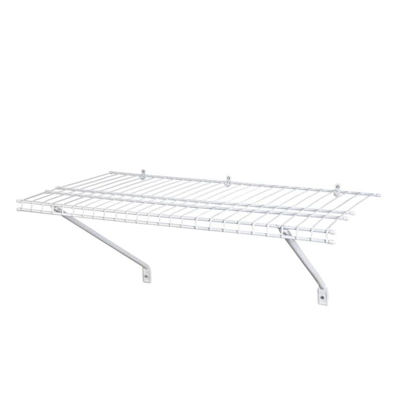 Linen Wall Shelf Kit/Wire Closet Shelving, Assorted Sizes Y1642