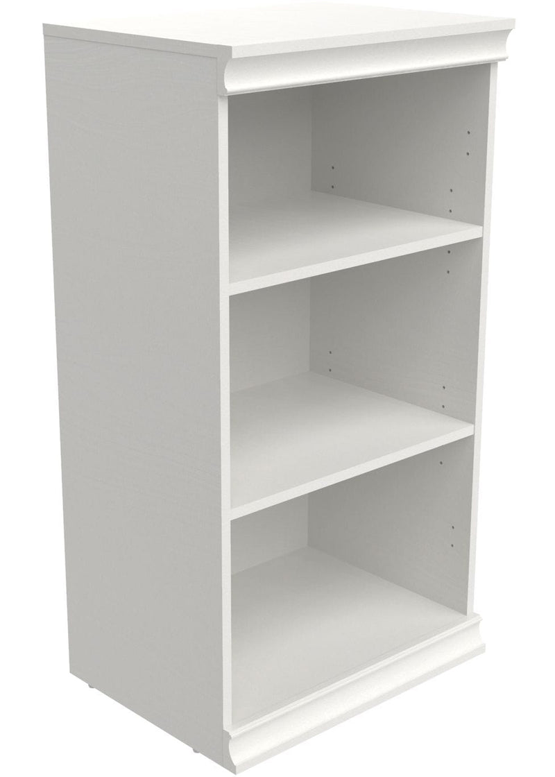 Modular Stackable Closet Storage Shelf Unit, White C1207