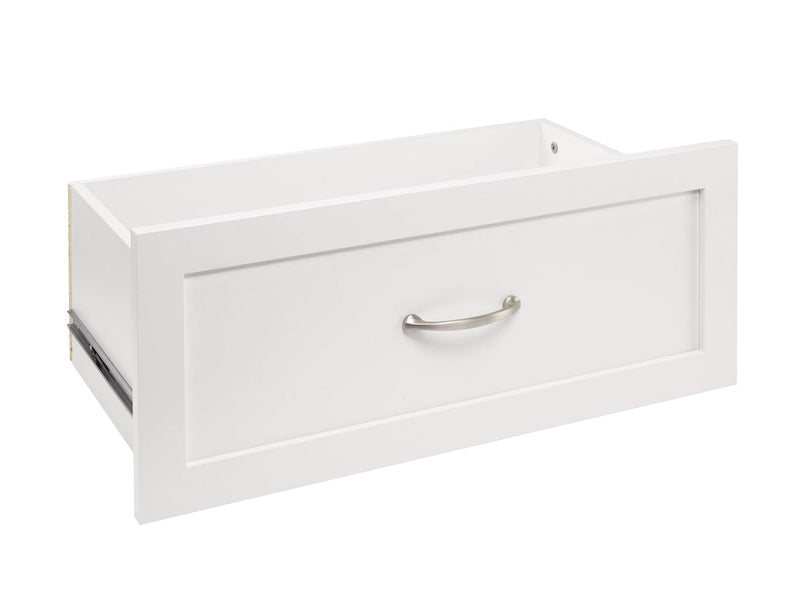 Suite Symphony Laminate Wood Drawer, White, 25-in x 10-in Y6933