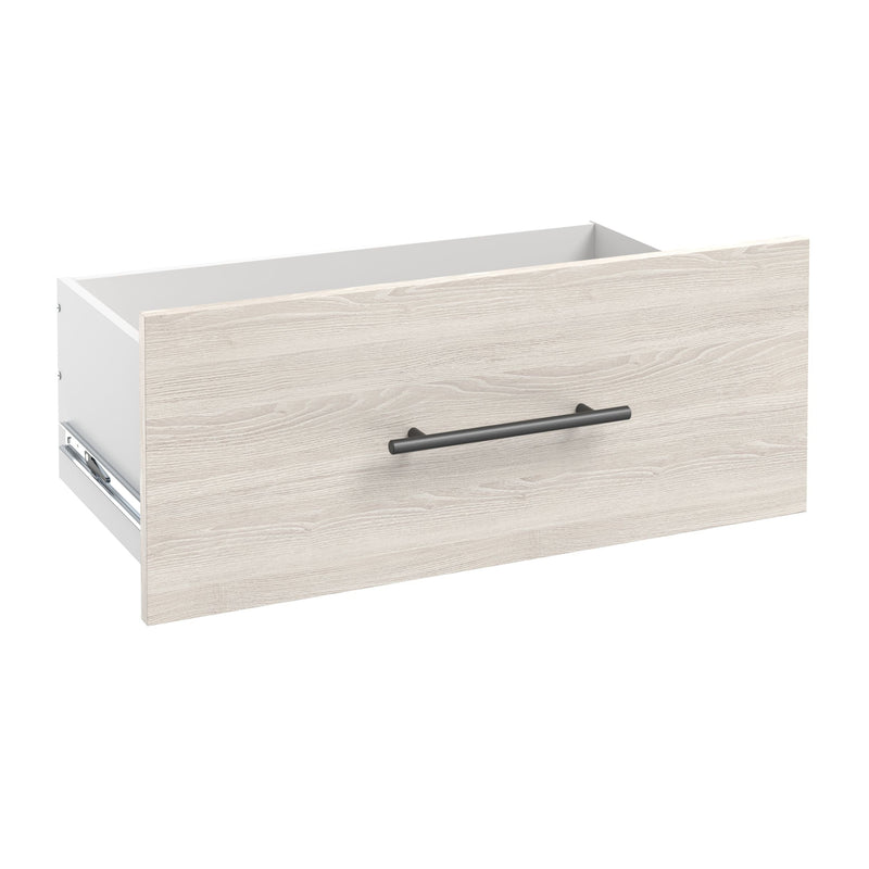 Suite Symphony Laminate Wood Drawer, White Timber, 25 x 10-in X3735