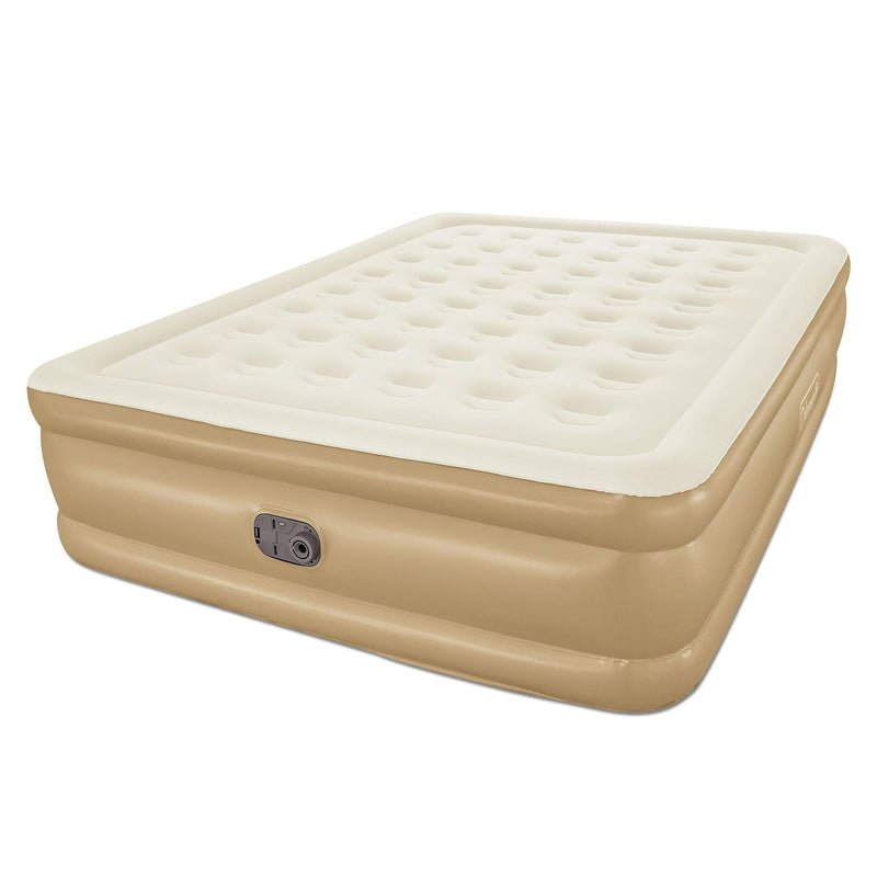 GuestRest Double-High Airbed, Air Mattress with Pump, Queen X3242