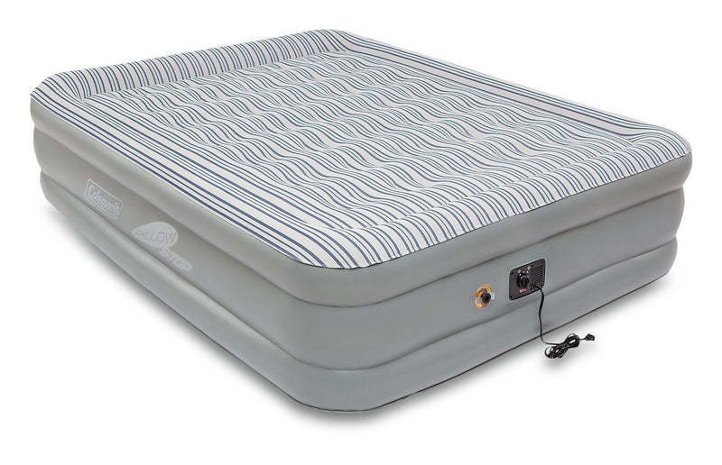 Queen SupportRest Elite Double-High Inflatable Air Mattress/Airbed with Built-In 120V Pump, Woods Outdoor Collapsible Folding Utility... S3715