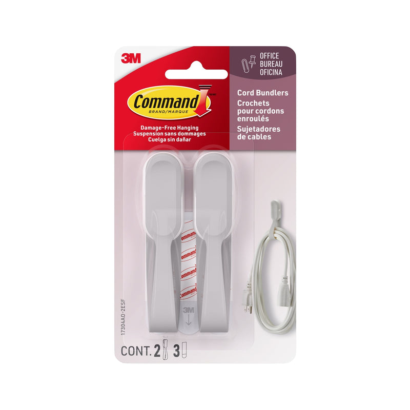 Cord Bundlers, 2pk, Grey L6327