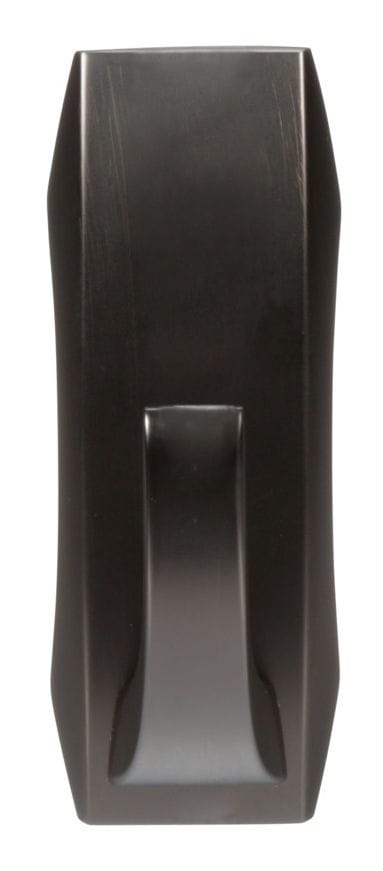 Large Metal Décor Hook with Adhesive Strips, Oil Rubbed Bronze, 5-lbs, 1 Strip per Pack B5684