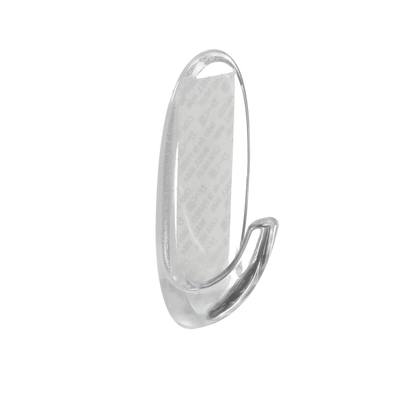 Medium Clear Hooks and Strips, Damage Free, 2-lb Capacity M2813