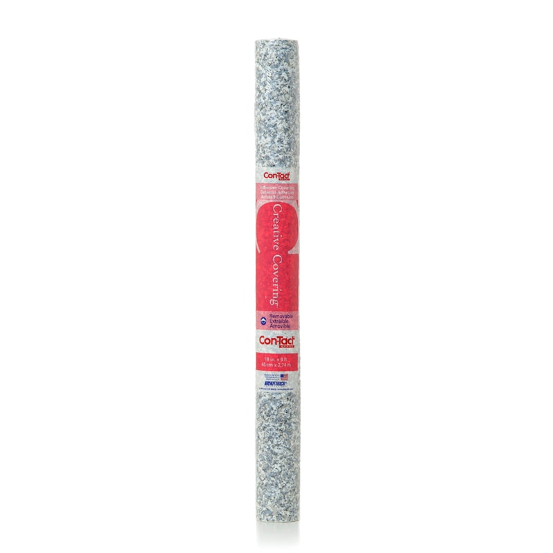 Con-Tact Creative Covering Removable Adhesive Shelf/Drawer Liner, Granite, 18-in x 9-ft F6636