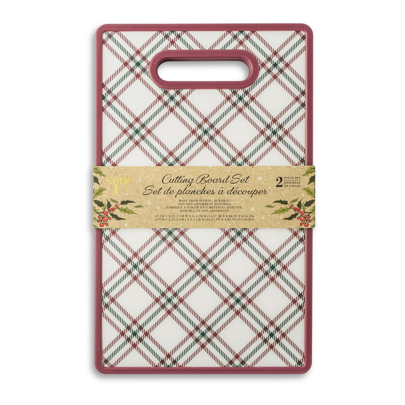 Durable Poly Cutting Board Set, 14.5-in, 2-pk Z3323