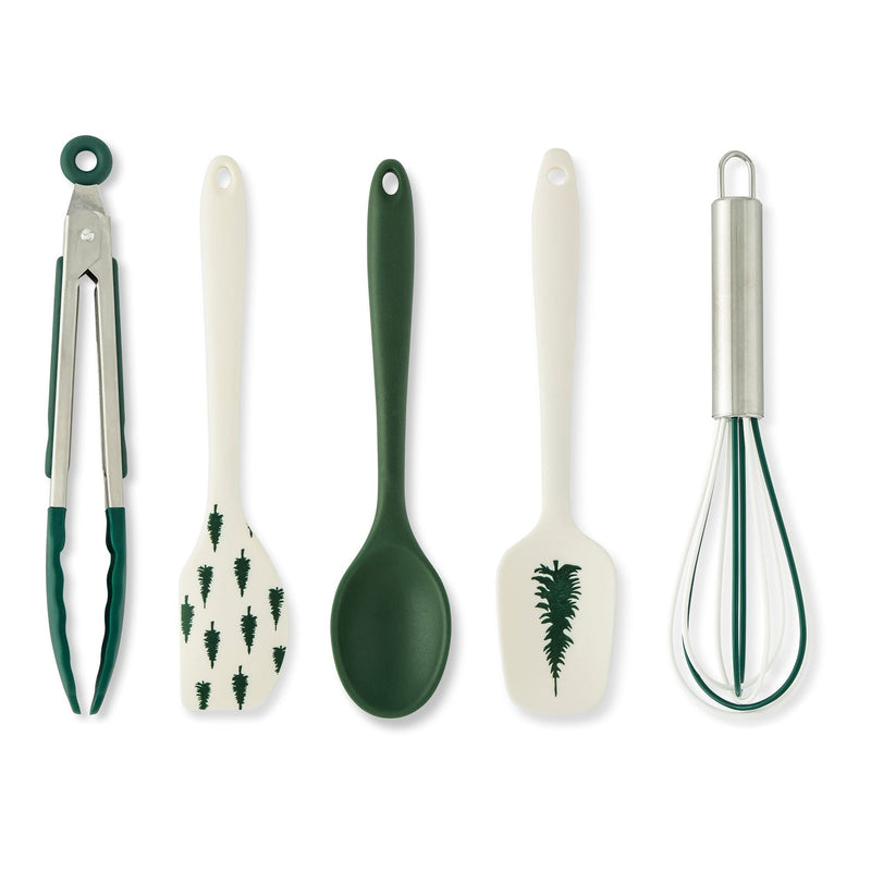 Evergreen Stain-Resistant Mini Utensils Set, 5-pc W6754