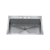 Dual Mount Single Bowl Sink