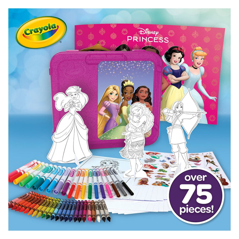 Princess Art Case, Arts & Crafts Kit for Kids, 79-pc, Ages 5+ Y9409