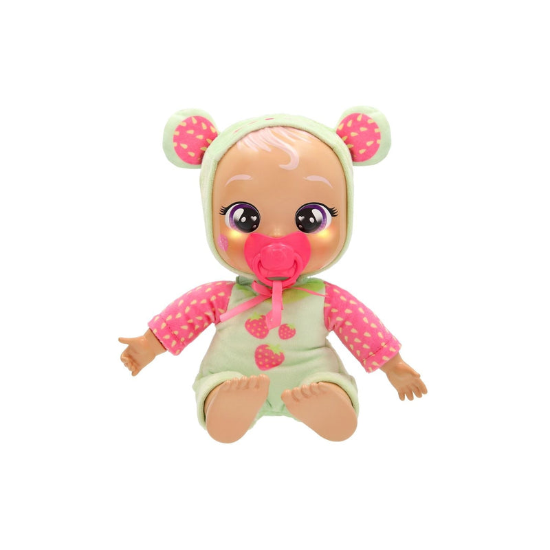 Cry Babies MealTime 9-in Julie & Mindy Interactive Feeding Baby Doll for Ages 18m+ O3239