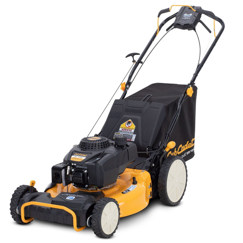 196cc 3-in-1 Gas Engine AWD Walk Behind Self-Propelled Mower, 21-in D4972