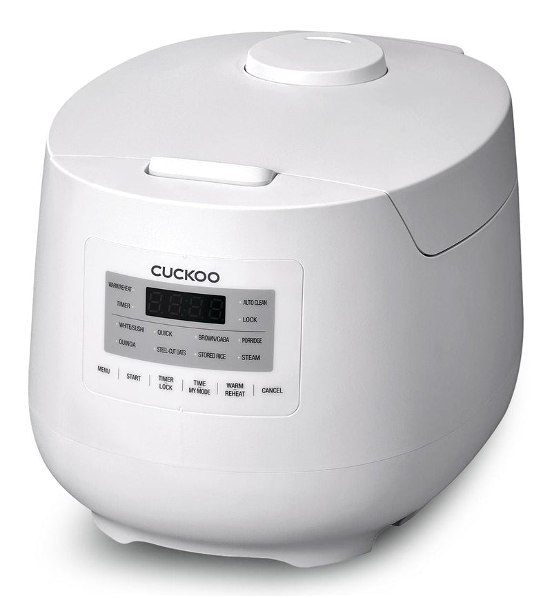 Rice Cooker with Steam Sterilization, 6-Cup, White F0612