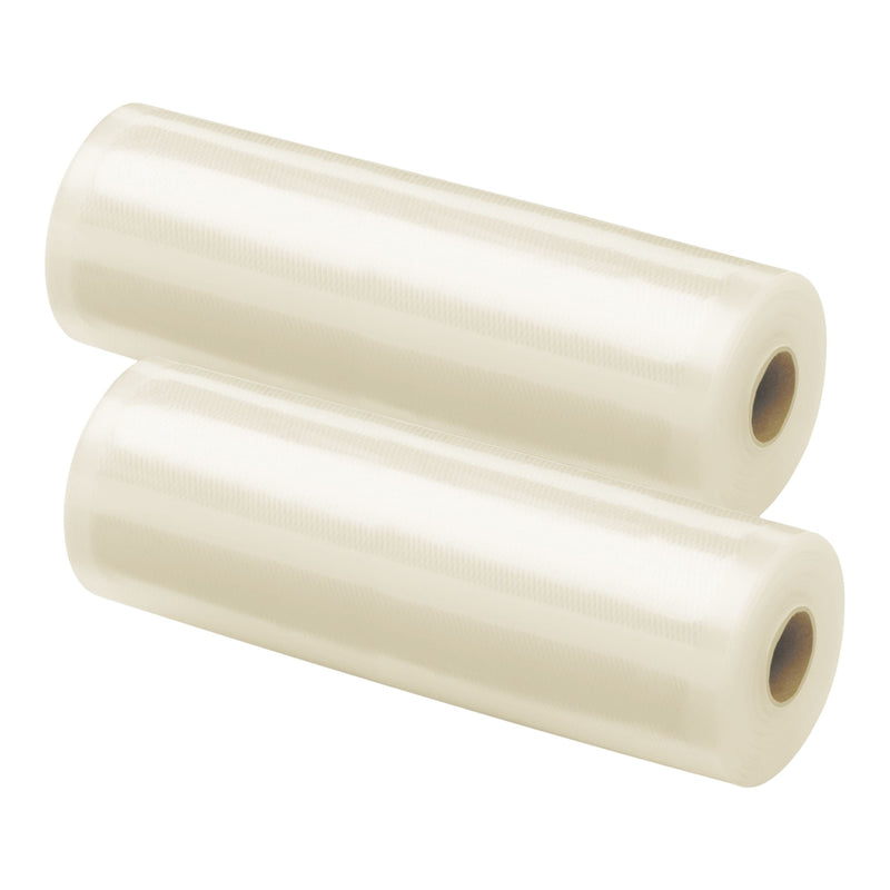 Biodegradable Vacuum Bag Rolls, Universal, Reusable 11-in, 2-pk O8312