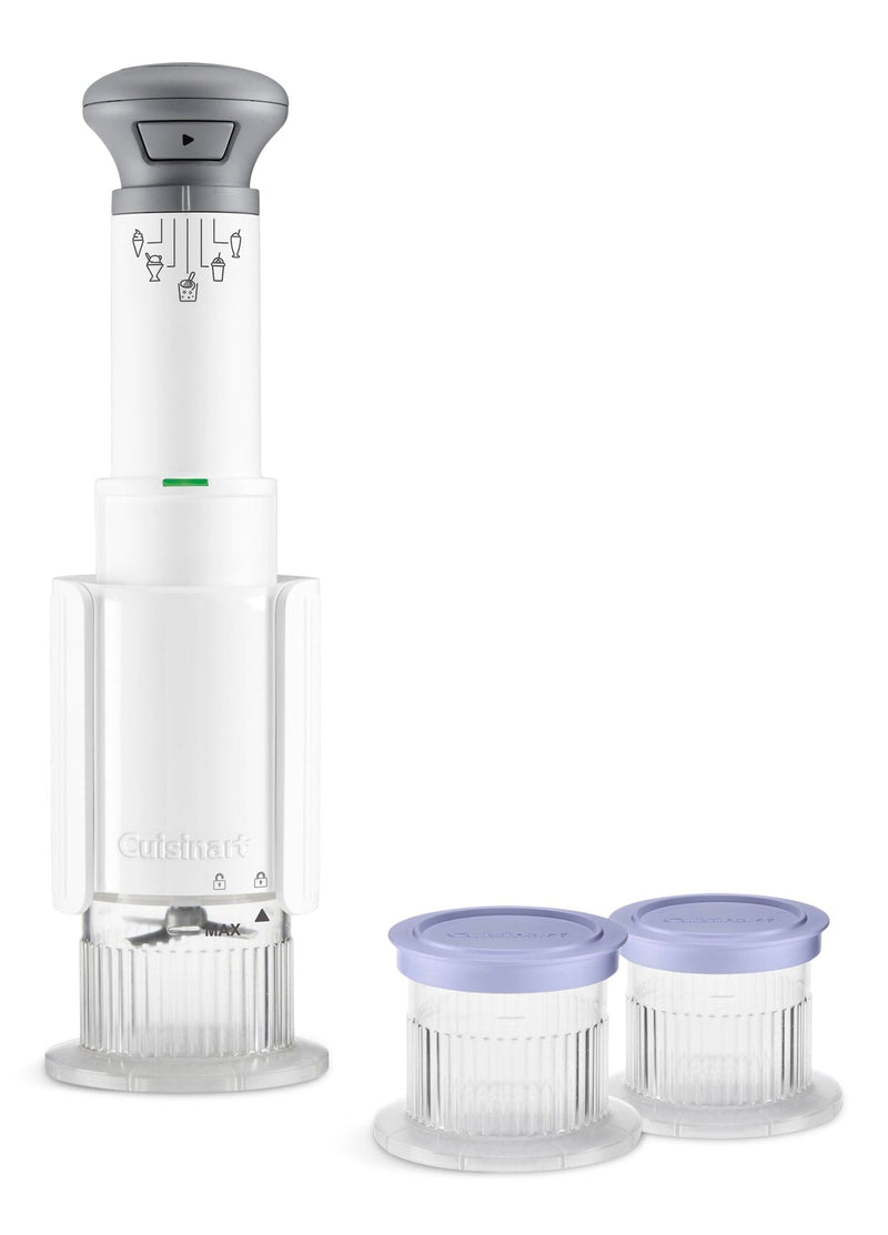 Fast Freeze White Ice Cream & Yogurt Maker U7879