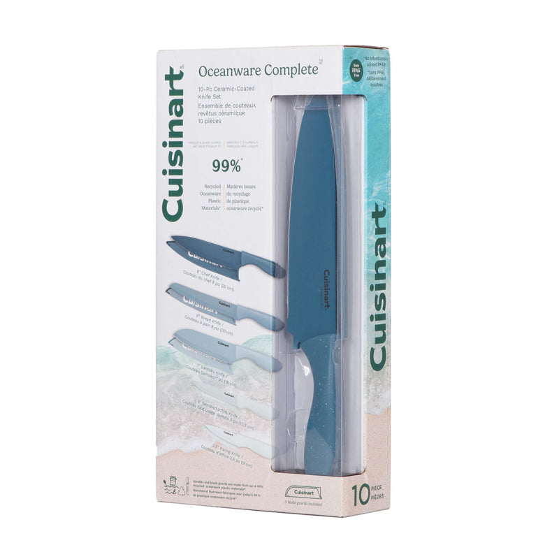 Non-Stick Steel Knife Set, 10-pc H6797