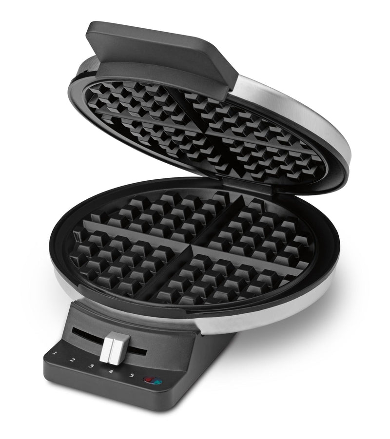 Round, Non-Stick Waffle Maker, Stainless Steel J2581