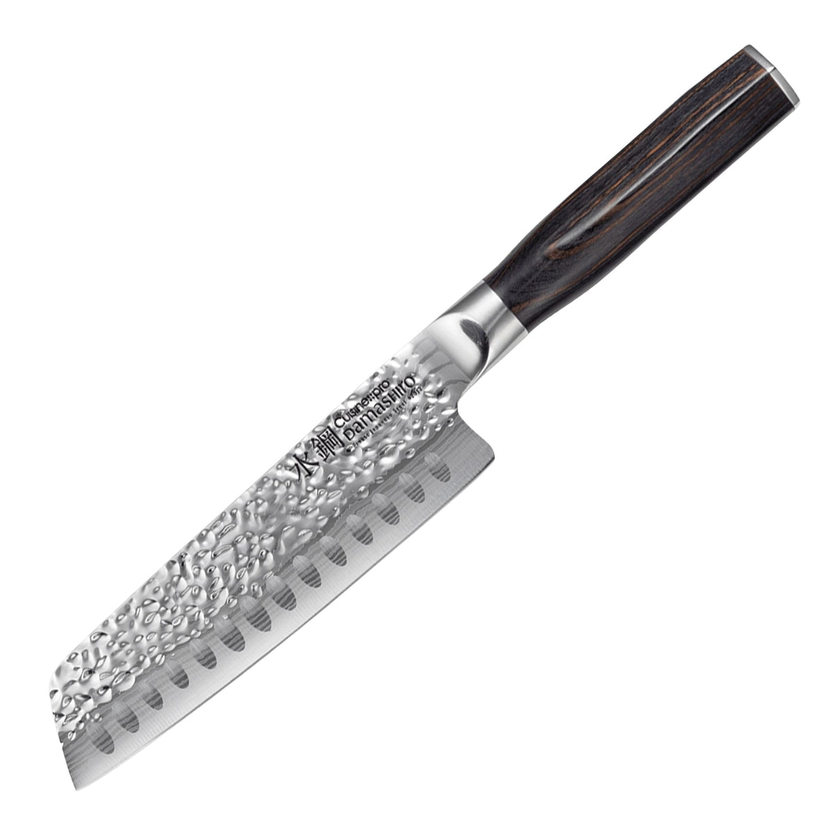 PRO DAMASHIRO EMPEROR SANTOKU KNIFE, 17CM