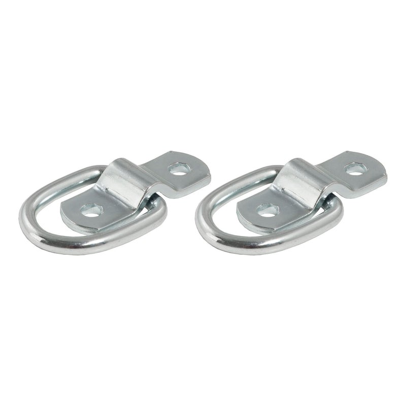 1-in x 1-1/4-in Surface-Mounted Tie-Down D-Rings, 1200-lb, 2-pk Z8294
