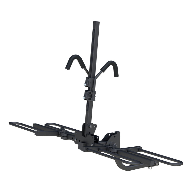 18085 2-Bike Tray-Style Hitch Mount Bike Rack, Fits 1-1/4, 2-in Receiver, Black J4215