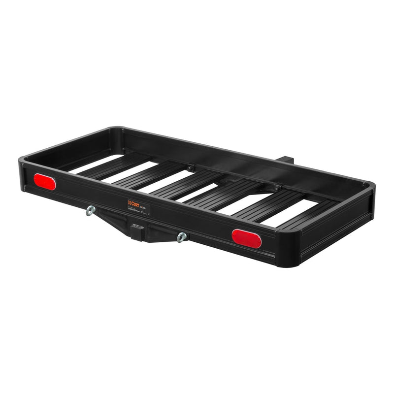 18113 Aluminum Hitch Mount Basket-Style Cargo Carrier, Fits 2-in Receivers, 49 x 22-in C4945