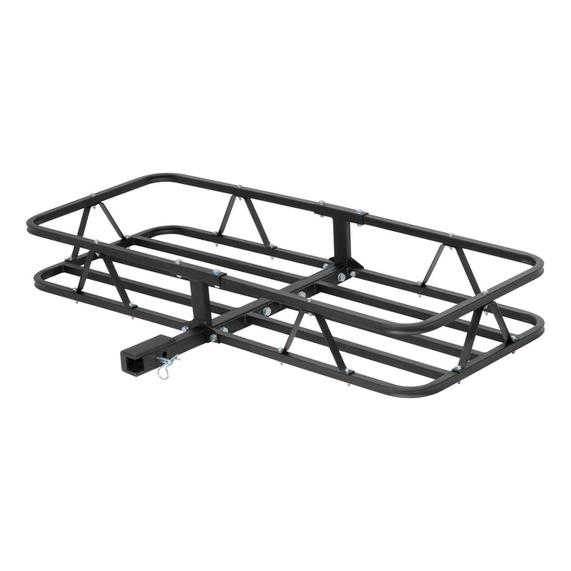 18145 48 x 20-Inch Basket Hitch Cargo Carrier, 500 lbs Capacity, Black Steel, 1-1/4, 2-In Adapter Shank W0645