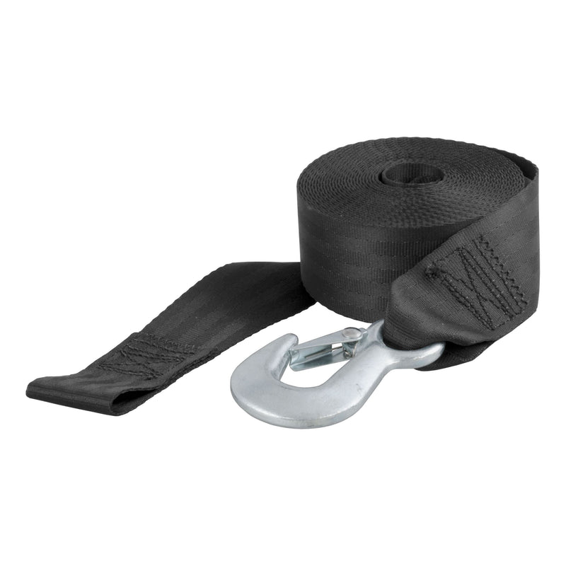 29451 2-in x 20-ft Nylon Winch Strap with Hook, 4,000-lbs L3118