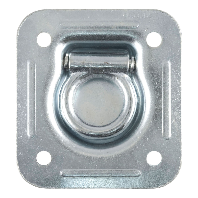 83600 1-1/2-in x 1-1/2-in Recessed Tie-Down Ring (5000-lb, Clear Zinc) V4176
