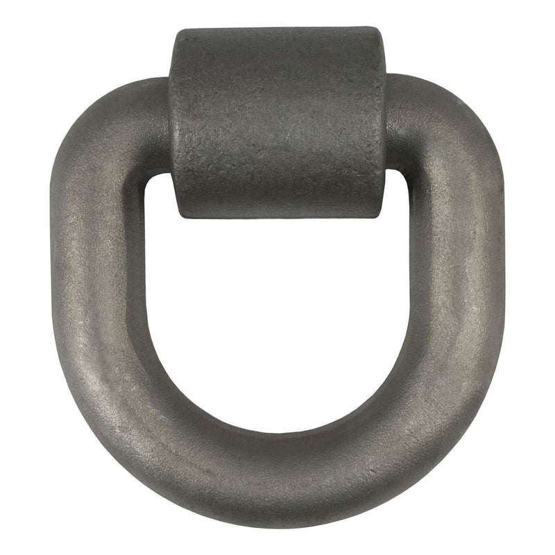 83770 3 x 3-in Weld-On Tie-Down D-Ring (15,587 lbs, Raw Steel) L3796