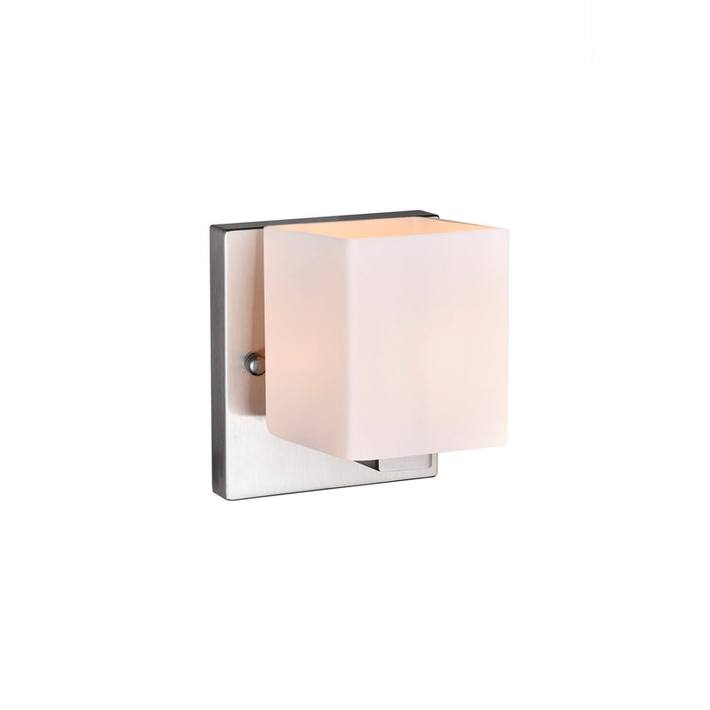 Cristini 1-Light Nickel Bathroom Sconce P0434