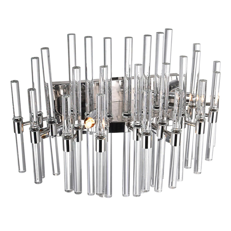 Miroir 4-Light Nickel Vanity Light W3033