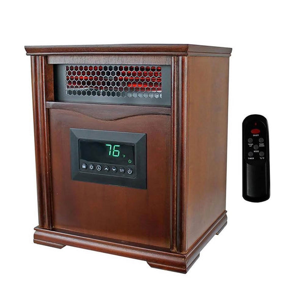 LifeSmart LifePro 4 Element 1500W Electric Infrared Quartz Space Heater L9777