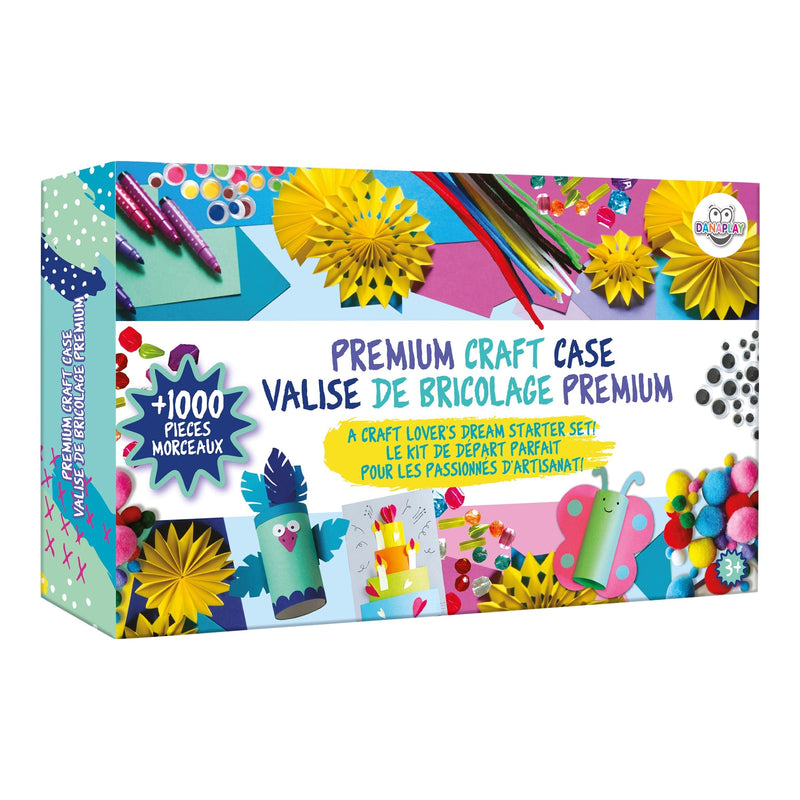 Premium Craft Case, A Craft Lover's Dream Starter Set with 1000+ Pieces W2962