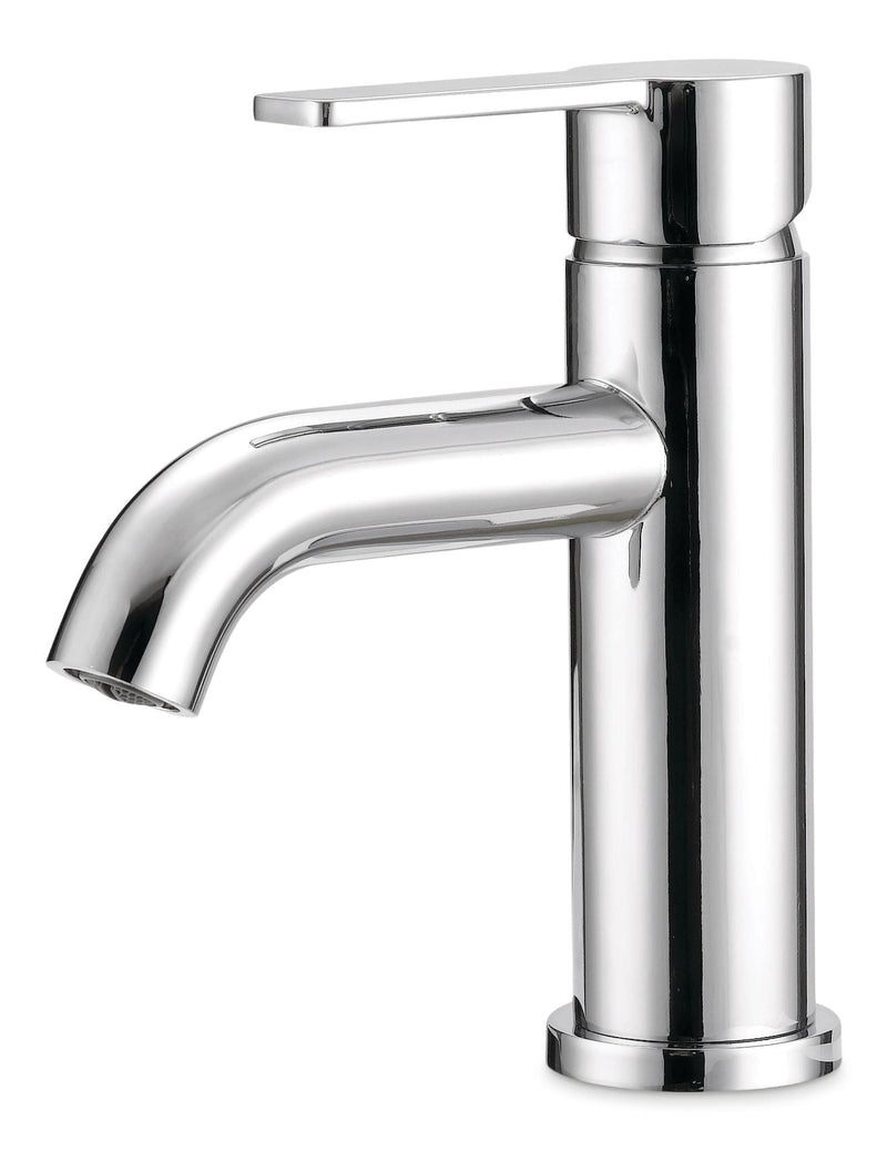 Crete Single Handle 4-in Centreset Bathroom Sink Faucet with Pop-up Drain, Chrome R6360