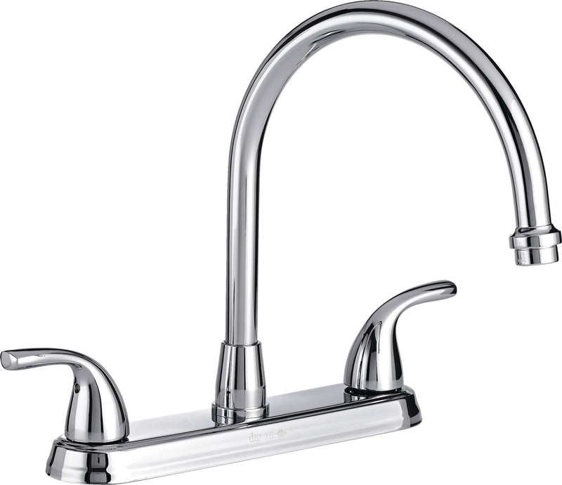 Double Handle High Arc Kitchen Faucet, Chrome X7651