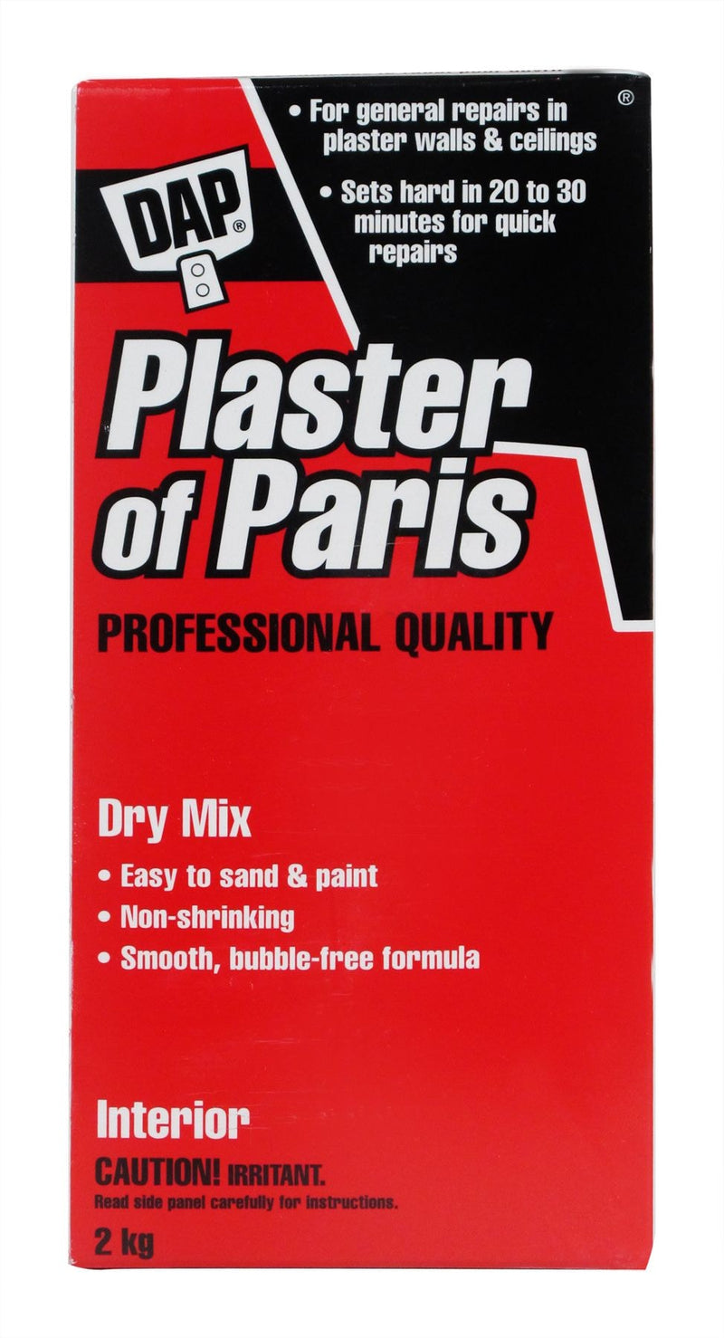 Plaster Of Paris Professional Dry Mix Plaster For Indoor Wall & Ceiling Repairs, 1.8-kg I9053