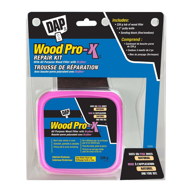 Wood PRo-X All Purpose Wood Filler Kit Q5719