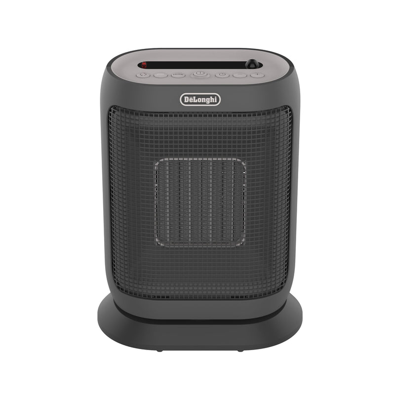 HFX42T15GI Oscillating Compact Ceramic Space Heater, 1500W, Grey F1229
