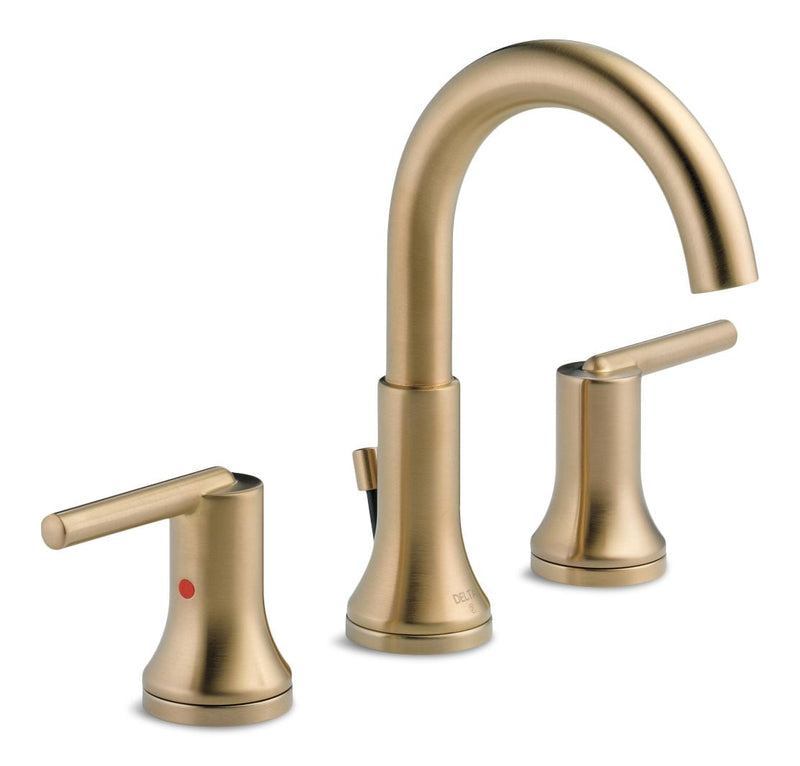 2-Handle Widespread Faucet, Champagne Bronze V7610