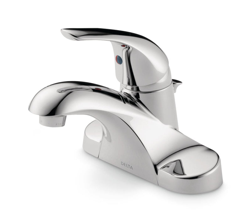 Faucet Principals Single Handle Bathroom Sink Faucet, WaterSense Certified, Chrome U2071