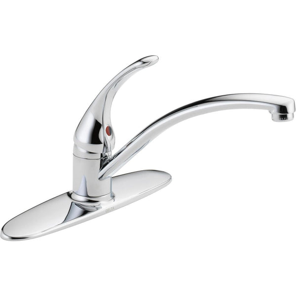 Faucet Principals Single Handle Kitchen Faucet, Chrome R1105