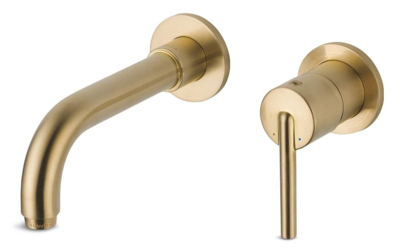 Trinsic 1-H Wall-Mount Lav Faucet Trim, Champagne Bronze O0404