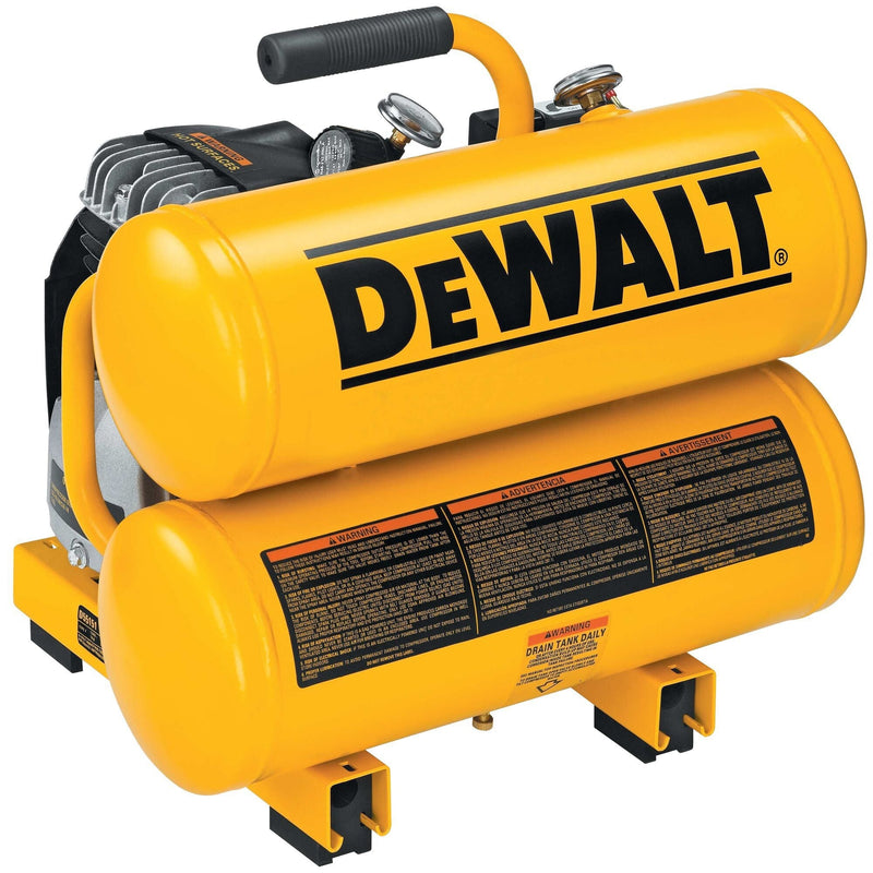 4-Gallon Twin Stack Air Compressor, 125 PSI U3279