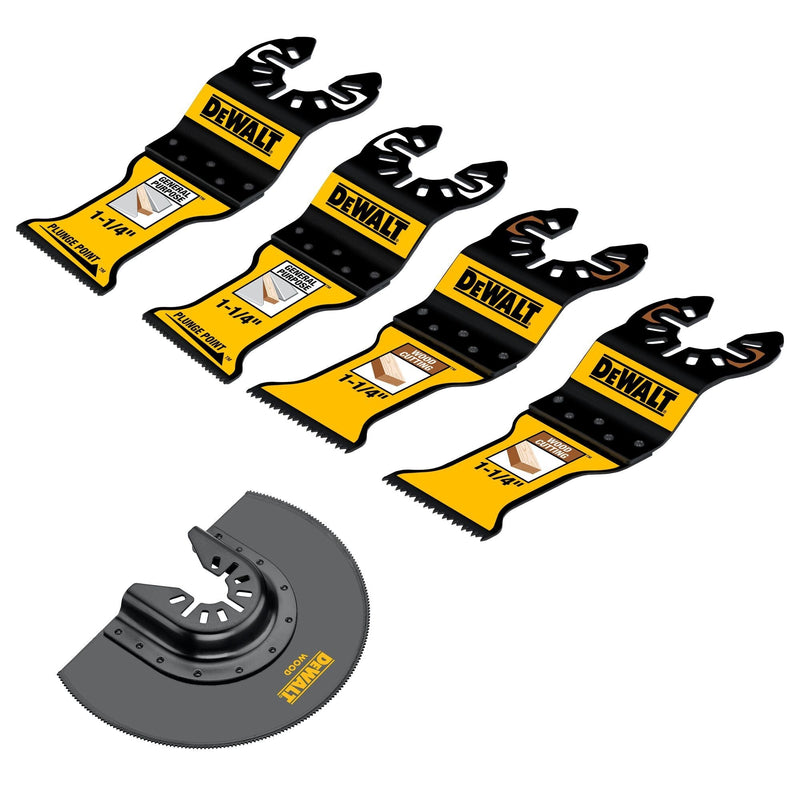 Oscillating Blade Set, 5-Piece G4230