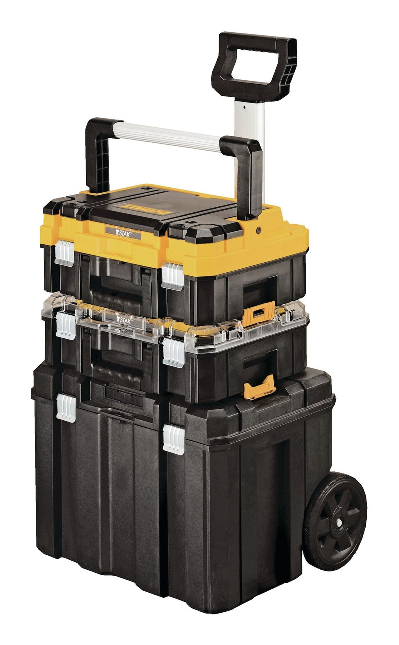 TSTAKModular Portable Tower Toolbox/Tool Storage System with Wheels & Lids, 20x17x27-in, 3-pc E0421