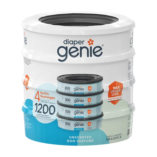 Unscented Round Refill, 4-pack R5607