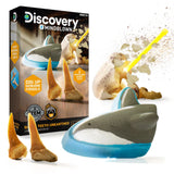 Mini Unearthed Shark Teeth Excavation Kit/Educational Toy for Ages 6+, 2-pc