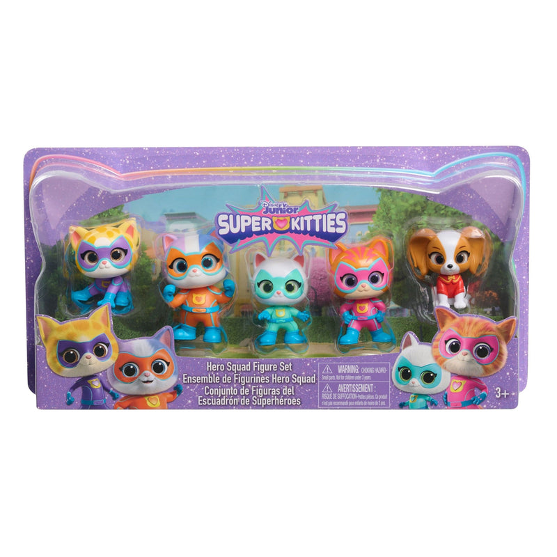 Collectible Hero Squad Figure Set, 5-pc E0366